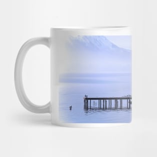 Ullswater Boathouse in Snow Mug